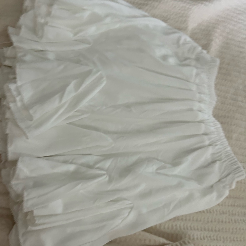 White Ruffled Skirt - Picture 4 of 5